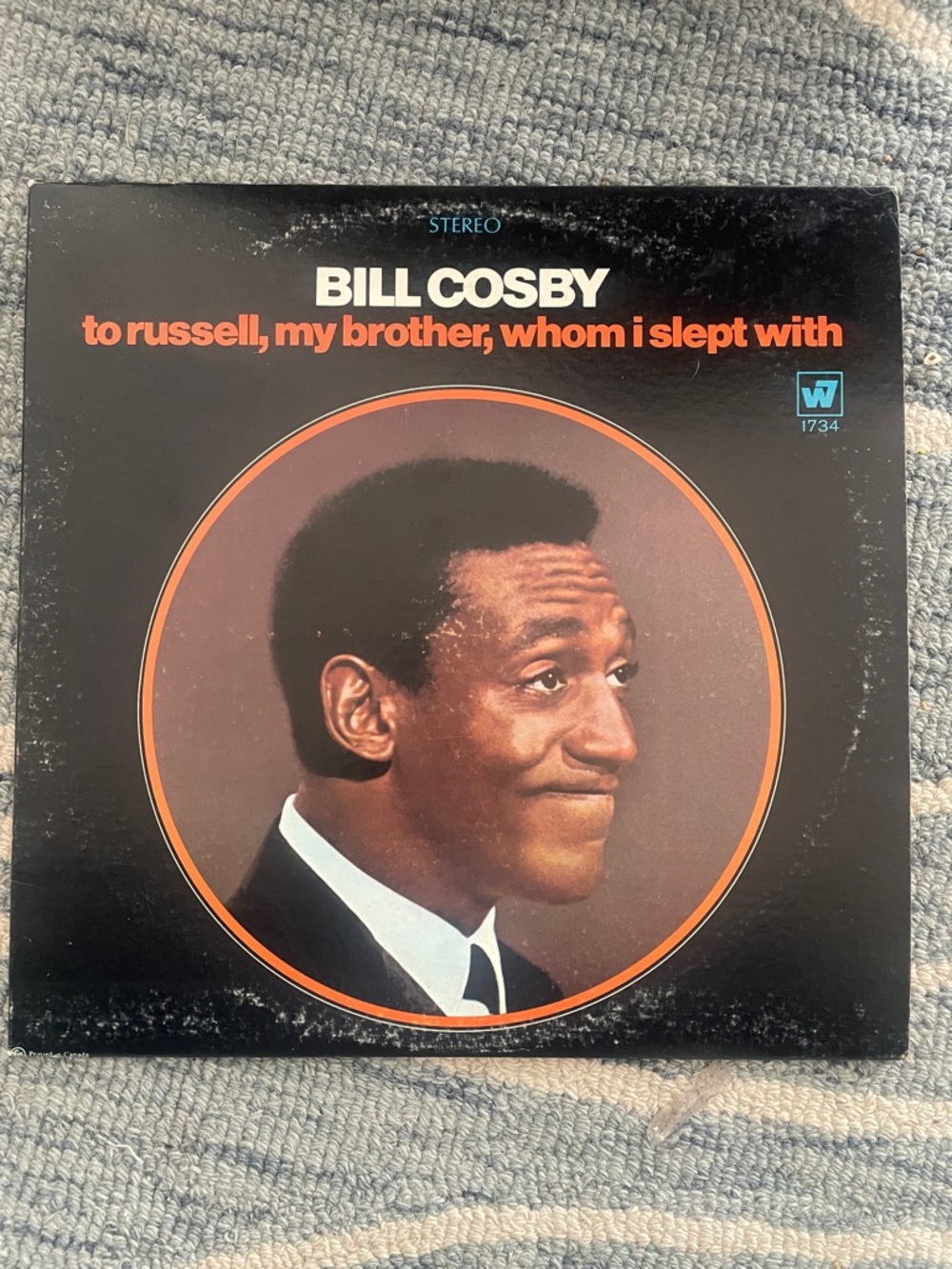 3/$30 Bill Cosby 'to russell, my brother, whom i slept with' Vinyl LP - 1968